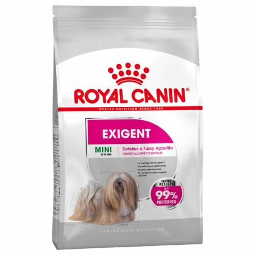 Royal Canin Mini Exigent,пакет от 3кг, цена за пакет 56.10лв. /1кг-18.70лв./